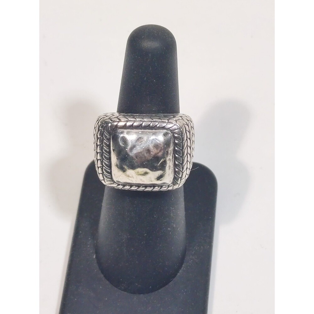 Silpada Sterling Silver Hammered Ring Size 5.5